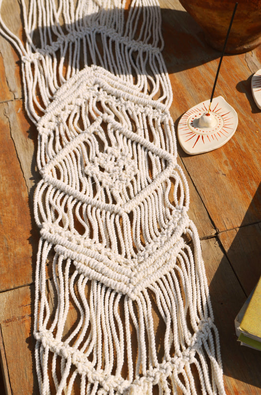 Macramé Table Runner