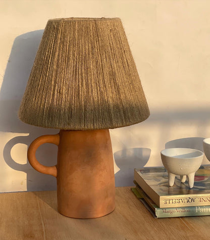 One Hand Raw Table Lamp