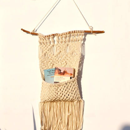 Macramé Book Holder