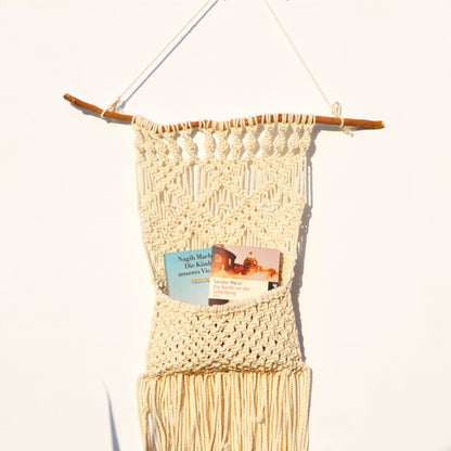 Macramé Book Holder