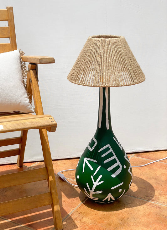 Green Tree Floor Lamp