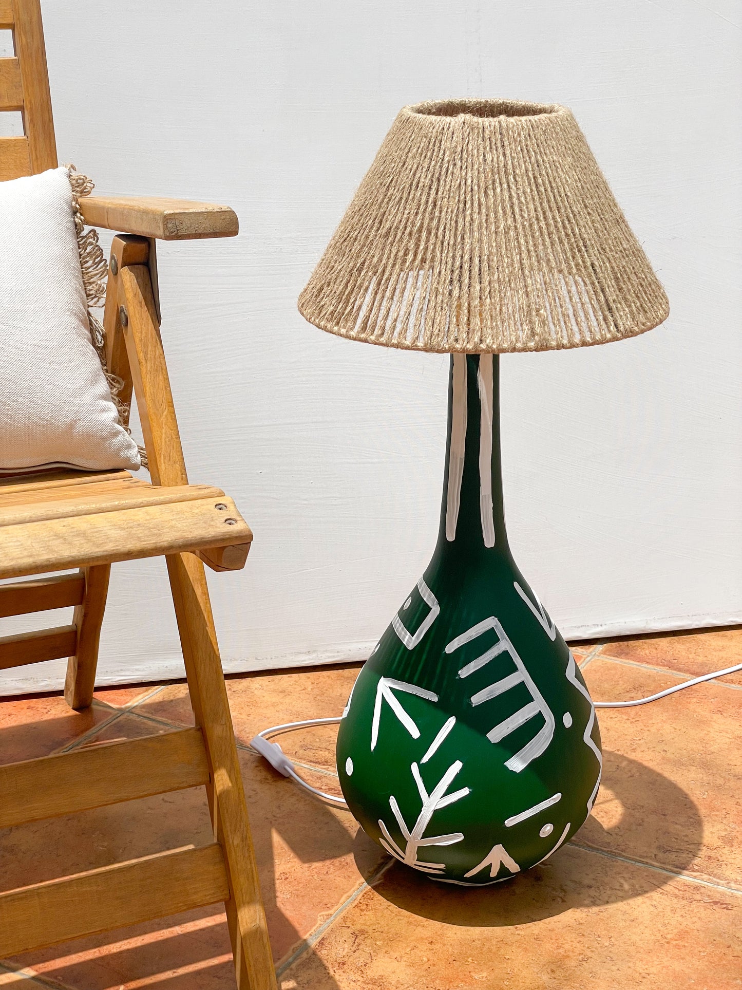 Green Tree Floor Lamp