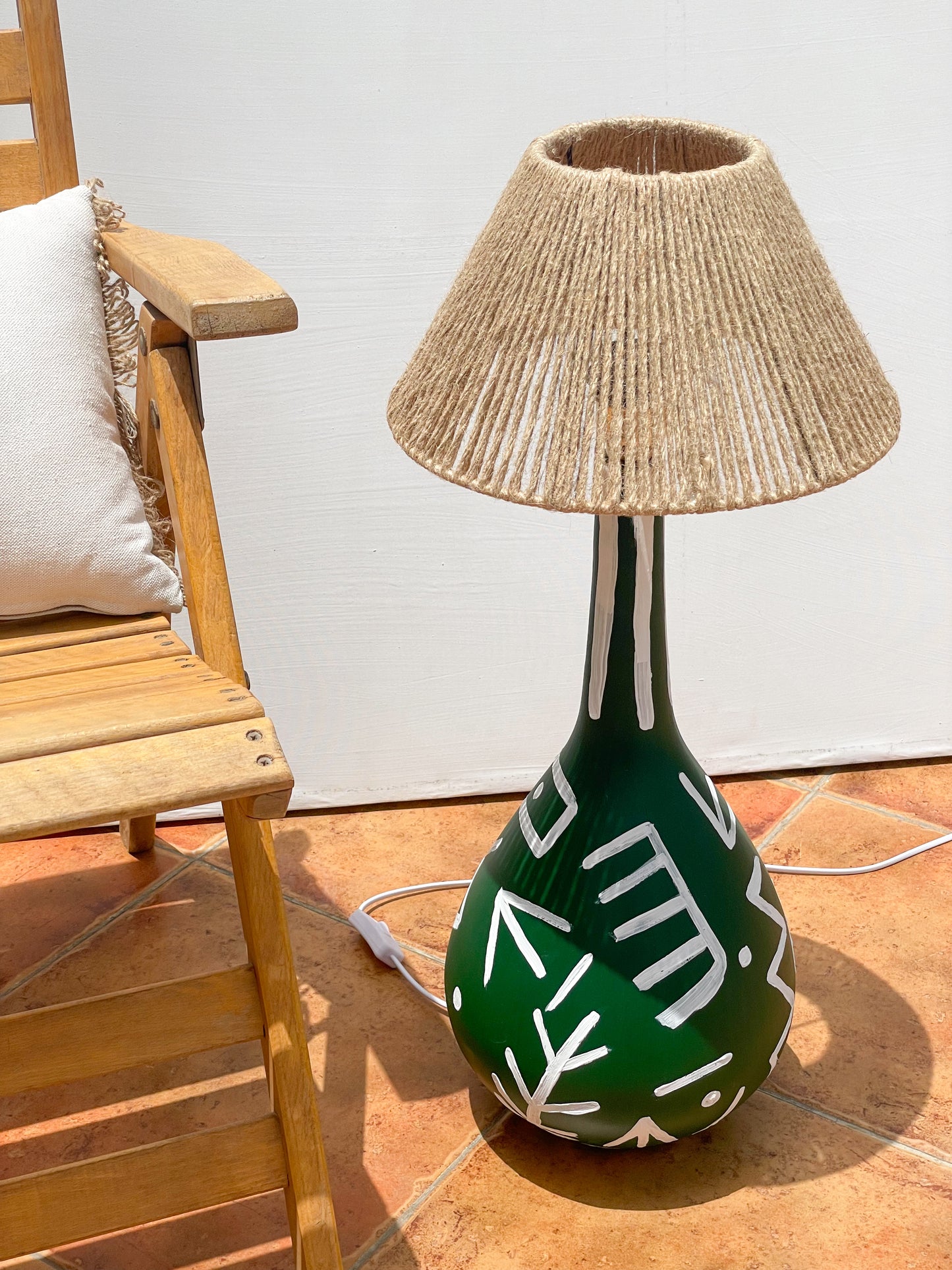 Green Tree Floor Lamp