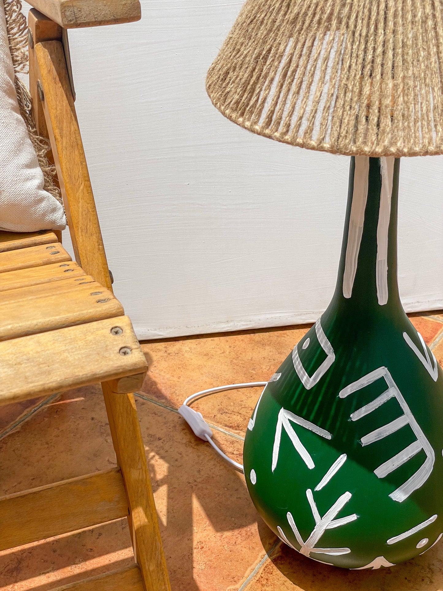 Green Tree Floor Lamp