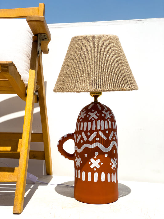 Raw Pattern Floor Lamp