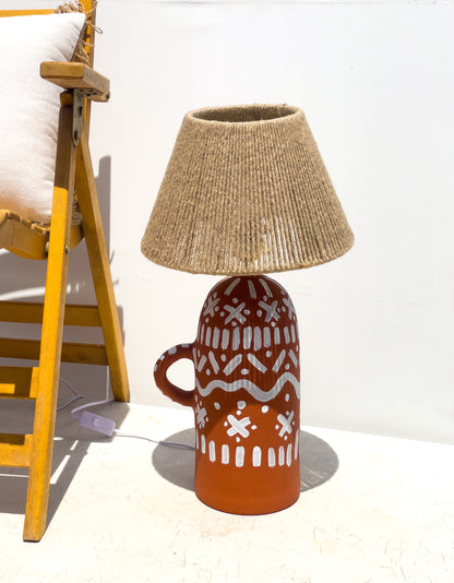 Raw Pattern Floor Lamp